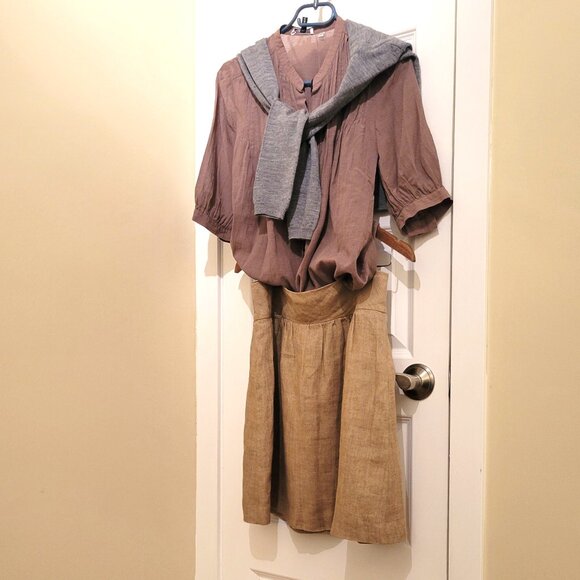 Agnes B. Women's Linen Skirt - Picture 12 of 12